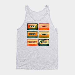 Retro Mixtape Revival: 80s & 90s Nostalgia Cassette Tank Top